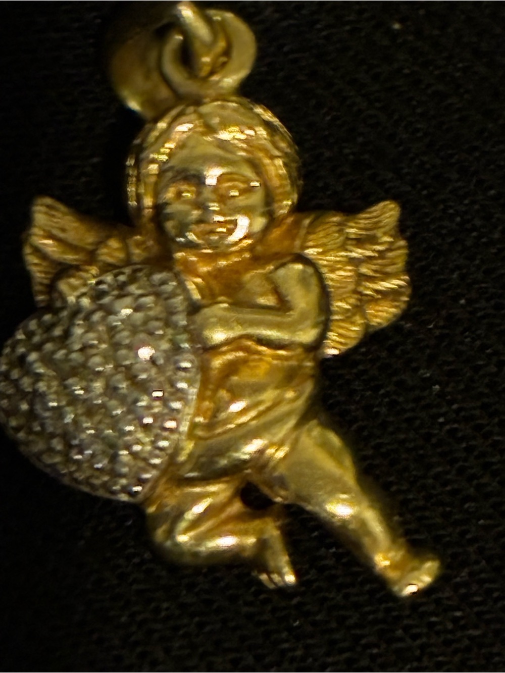 10kt Gold necklace charm Women's Jewelry vintage